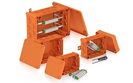 Огнестойкие распределительные коробки FireBox в ассортименте «Элком-Электро»