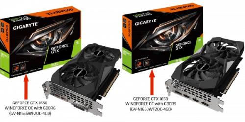 Gigabyte Technology выпустила видеокарты GeForce GTX 1650 на базе памяти GDDR6