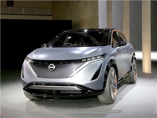 Nissan Ariya Concept 2019 вид спереди