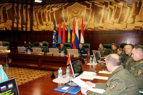 Представители оборонных ведомств обсудили вопросы совершенствования совместной подготовки органов управления и формирований сил и средств системы коллективной безопасности ОДКБ