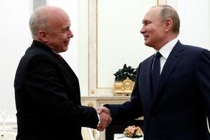 Ueli Maurer und Wladimir Putin
