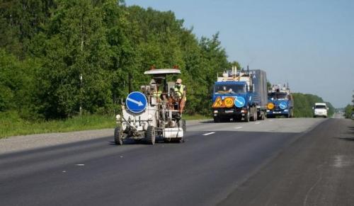 Дорожники нанесли разметку на 2,6 тысячи километров свердловских дорог