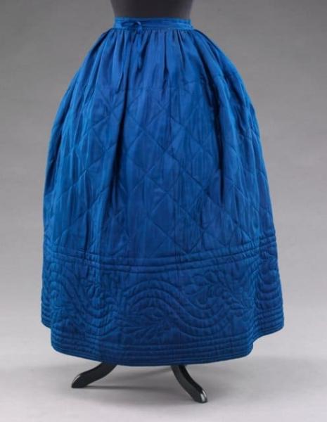Нижняя юбка 1840-х гг.