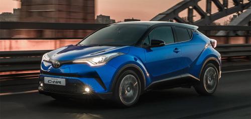 Компактный кроссовер Toyota C-HR - начало продаж в России. Цена.