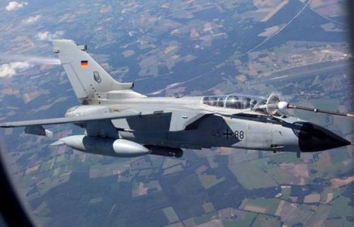 Пользователи обратили внимание на  «протекающий» самолёт «Торнадо» ВВС Германии