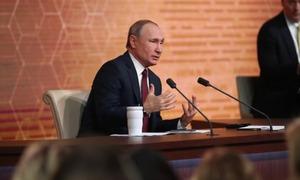 Россиянам оказалась неинтересна большая пресс-конференция Путина