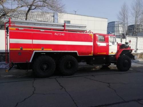 Пожарным Хабаровского края купили новую технику